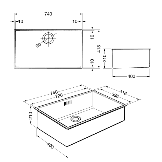 Smeg Quadra VSTQ72-2
