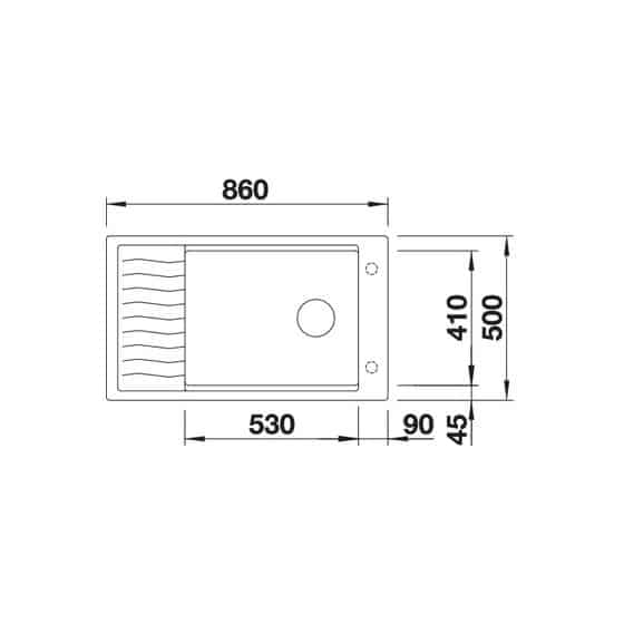 Blanco Elon XL 8S Silgranit
