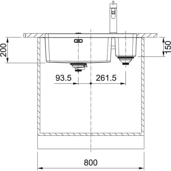 Franke Mythos Inox MYX160-50-16