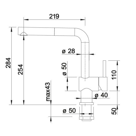Blanco Linus-S-F Chrome
