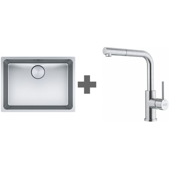 PACK Franke Mythos MYX110-55 + Mitigeur