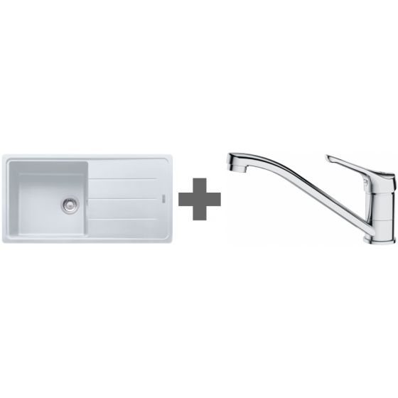 PACK Franke Basis Fragranit BFG611-XL + Mitigeur PACK Franke Basis Fragranit BFG611-XL + Mitigeur