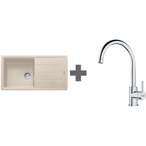 PACK Franke Basis Fragranit BFG611-XL + Mitigeur PACK Franke Basis Fragranit BFG611-XL + Mitigeur