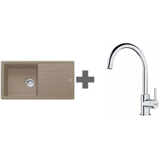 PACK Franke Basis Fragranit BFG611-XL + Mitigeur