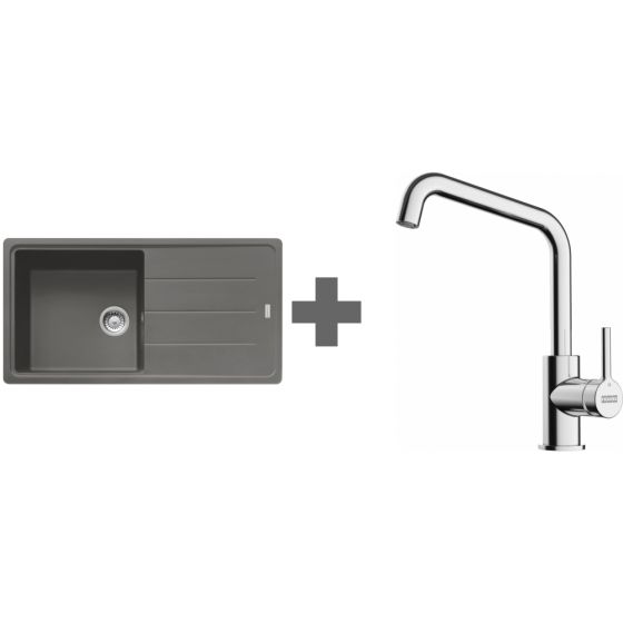 PACK Franke Basis Fragranit BFG611-XL + Mitigeur PACK Franke Basis Fragranit BFG611-XL + Mitigeur