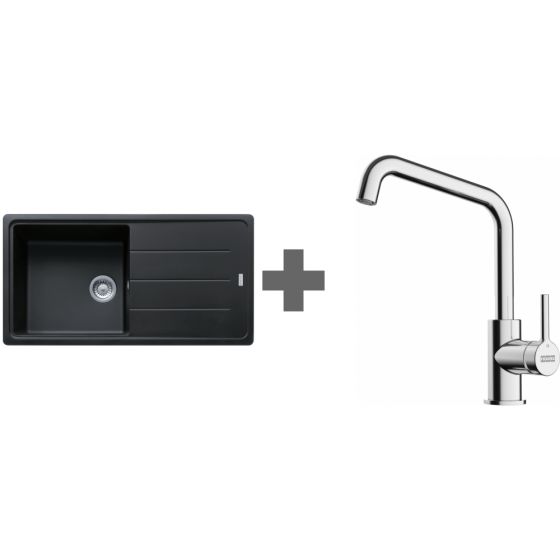 PACK Franke Basis Fragranit BFG611-XL + Mitigeur PACK Franke Basis Fragranit BFG611-XL + Mitigeur