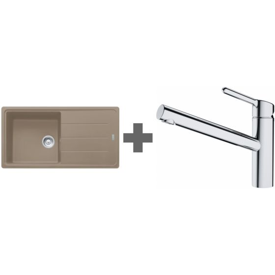 PACK Franke Basis Fragranit BFG611-XL + Mitigeur PACK Franke Basis Fragranit BFG611-XL + Mitigeur