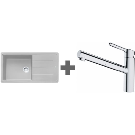 PACK Franke Basis Fragranit BFG611-XL + Mitigeur PACK Franke Basis Fragranit BFG611-XL + Mitigeur