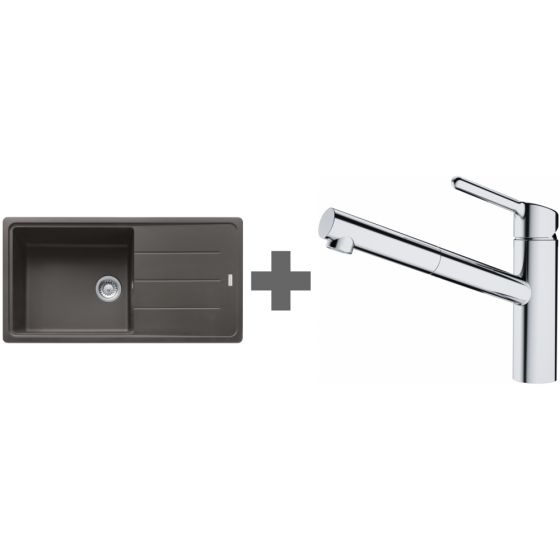 PACK Franke Basis Fragranit BFG611-XL + Mitigeur PACK Franke Basis Fragranit BFG611-XL + Mitigeur