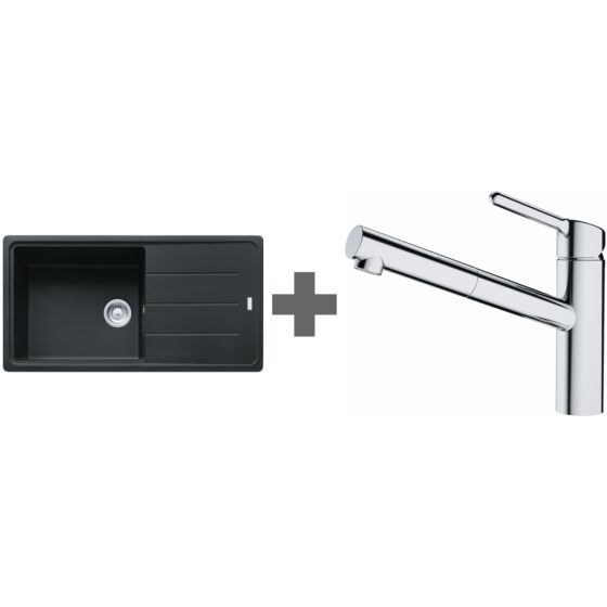 PACK Franke Basis Fragranit BFG611-XL + Mitigeur PACK Franke Basis Fragranit BFG611-XL + Mitigeur