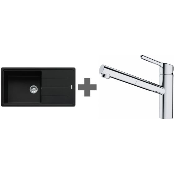 PACK Franke Basis Fragranit BFG611-XL + Mitigeur PACK Franke Basis Fragranit BFG611-XL + Mitigeur
