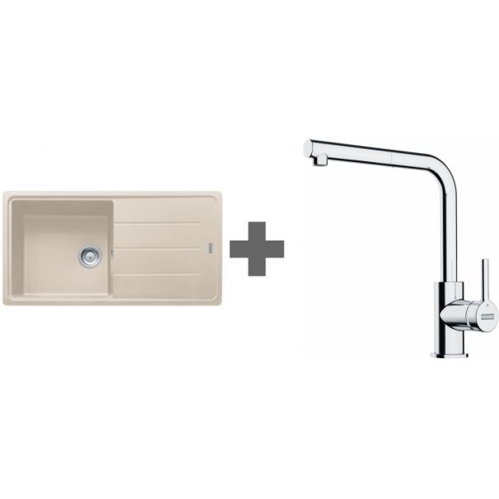 PACK Franke Basis Fragranit BFG611-XL + Mitigeur PACK Franke Basis Fragranit BFG611-XL + Mitigeur