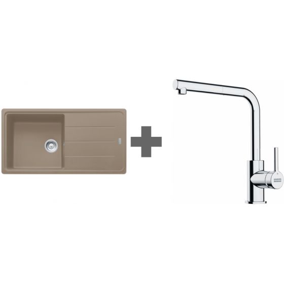 PACK Franke Basis Fragranit BFG611-XL + Mitigeur PACK Franke Basis Fragranit BFG611-XL + Mitigeur