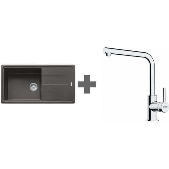 PACK Franke Basis Fragranit BFG611-XL + Mitigeur PACK Franke Basis Fragranit BFG611-XL + Mitigeur