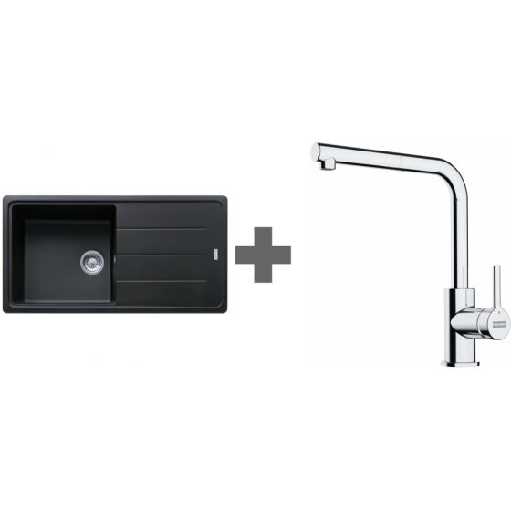 PACK Franke Basis Fragranit BFG611-XL + Mitigeur PACK Franke Basis Fragranit BFG611-XL + Mitigeur