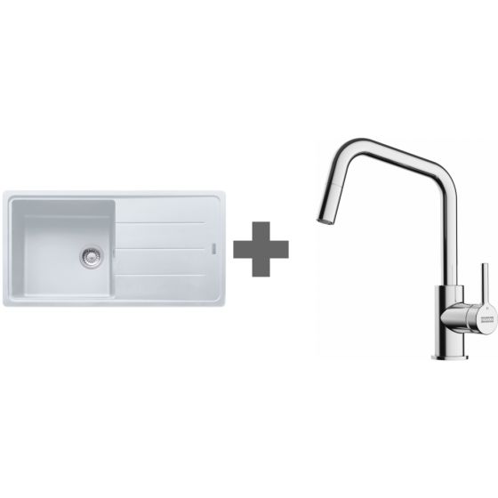 PACK Franke Basis Fragranit BFG611-XL + Mitigeur PACK Franke Basis Fragranit BFG611-XL + Mitigeur