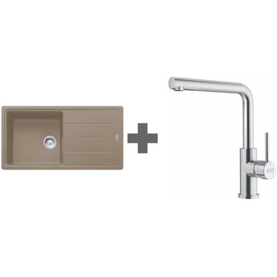 PACK Franke Basis Fragranit BFG611-XL + Mitigeur PACK Franke Basis Fragranit BFG611-XL + Mitigeur