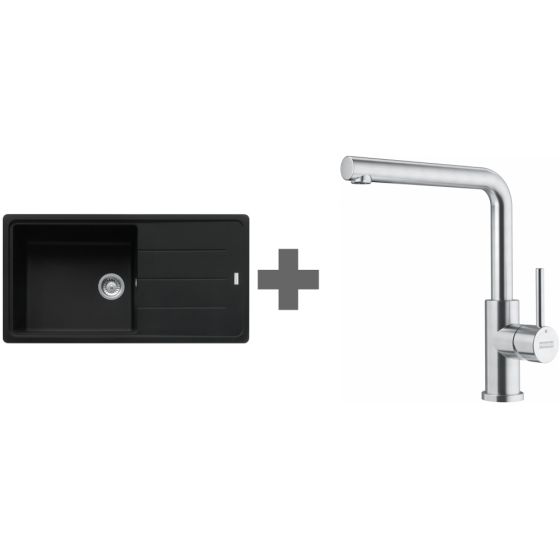 PACK Franke Basis Fragranit BFG611-XL + Mitigeur PACK Franke Basis Fragranit BFG611-XL + Mitigeur