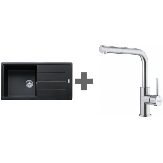 PACK Franke Basis Fragranit BFG611-XL + Mitigeur PACK Franke Basis Fragranit BFG611-XL + Mitigeur