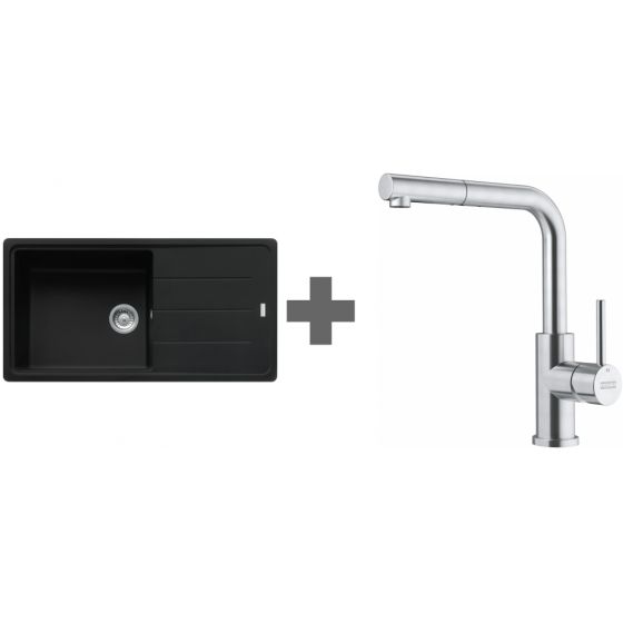 PACK Franke Basis Fragranit BFG611-XL + Mitigeur PACK Franke Basis Fragranit BFG611-XL + Mitigeur