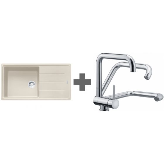 PACK Franke Basis Fragranit BFG611-XL + Mitigeur PACK Franke Basis Fragranit BFG611-XL + Mitigeur