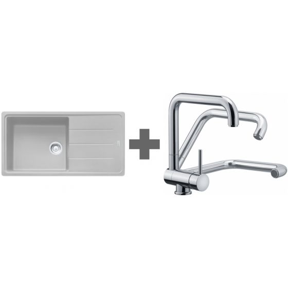 PACK Franke Basis Fragranit BFG611-XL + Mitigeur PACK Franke Basis Fragranit BFG611-XL + Mitigeur