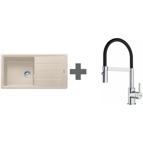 PACK Franke Basis Fragranit BFG611-XL + Mitigeur PACK Franke Basis Fragranit BFG611-XL + Mitigeur