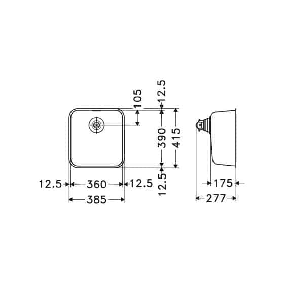 Franke Largo LAX110-36