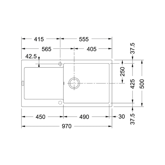 Franke Maris MRG611-XL
