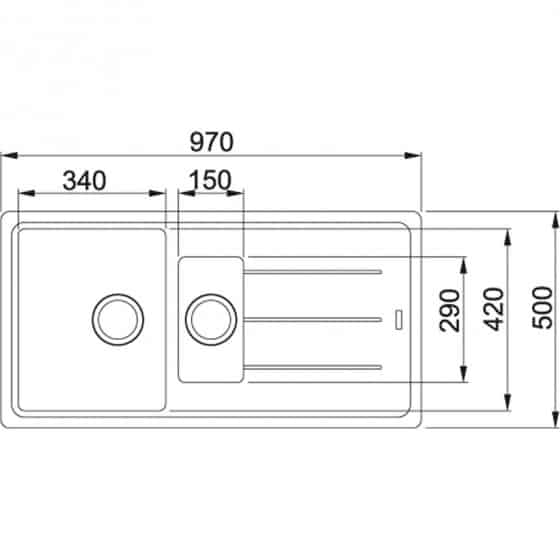 Franke Basis Fragranit+ BFG651